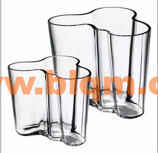 芬兰传奇湖泊玻璃花瓶