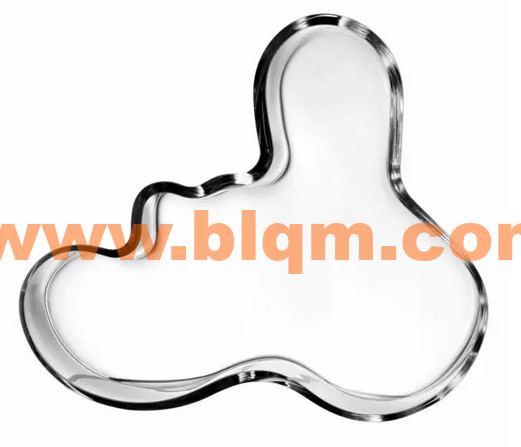 芬兰传奇湖泊玻璃花瓶口部