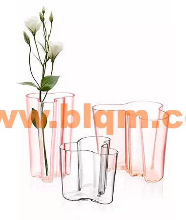 喷色湖泊玻璃花瓶