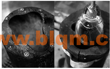 湖泊玻璃花瓶形状检查