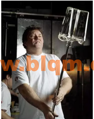 给玻璃花瓶回火